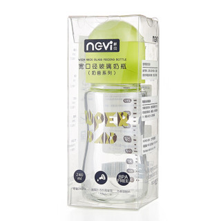 ncvi 新贝 超级奶爸系列 宽口玻璃奶瓶