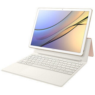 HUAWEI 华为 MateBook E 12.0英寸 Windows 二合一平板电脑(2160*1440dpi、酷睿i5-7Y54、4GB、256GB SSD、WiFi版、香槟金）+粉色键盘