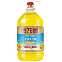 16日18点:金龙鱼 食用油 葵花籽食用调和油5L