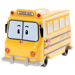 Silverlit 银辉 珀利POLI 汽车玩具 动漫周边 斯库比校园巴士 *6件