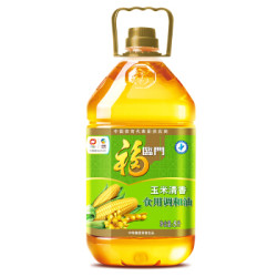 福临门 食用油 玉米清香食用植物调和油5L 中粮出品