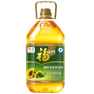 福临门 橄榄葵花籽食用调和油 4L