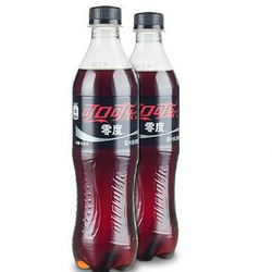 可口可乐零度（Zero） 汽水 500mlX24瓶/箱 *2件