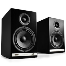 Audioengine 声擎 HD6 书架式蓝牙音箱 哑光黑