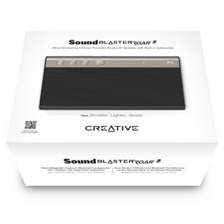 Creative 创新 Sound Blaster ROAR2 声霸锣二代 无线蓝牙音箱 黑色