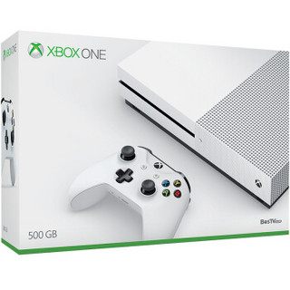 Microsoft 微软 XBOX ONE S 国行游戏机 500GB 白色