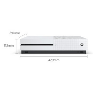 微软（Microsoft）Xbox One S 500GB家庭娱乐游戏机《我的世界》同捆限定套装11.11