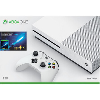 微软（Microsoft）Xbox One S 1TB家庭娱乐游戏机（可配体感） 蜡烛人限量版