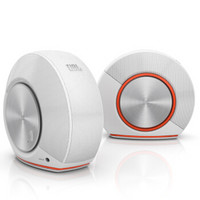 JBL Pebbles 音乐蜗牛 电脑小音箱 2.0迷你音响 白色