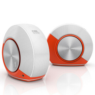 JBL Pebbles 音乐蜗牛 电脑小音箱  活力橙