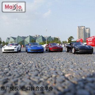 Maisto 美驰图 1:18 雪佛兰 克尔维特跑车 仿真汽车模型