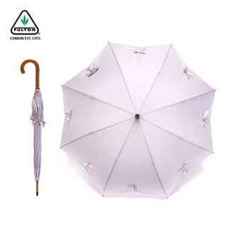 FULTON 富尔顿 女士创意晴雨伞 典雅实木长柄伞 进口雨伞