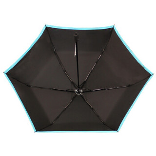 Paradise 天堂伞 防晒UPF50+ 碳纤黑丝靓胶色织三折铅笔晴雨伞太阳伞 31016ELCJ
