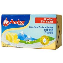 历史好价，Anchor 安佳 淡味黄油454g *4+250ML奶油*2+149元烘培烘培礼包 共126.2 *4件