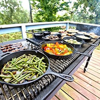 Lodge 洛极 铸铁方烤盘 10.5英寸