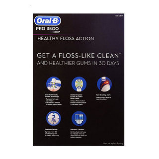 Oral-B 欧乐B Healthy Floss Action Pro 3500 智能电动牙刷