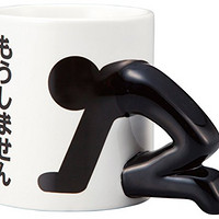 SUNART SAN2327 趣味餐具 下跪马克杯