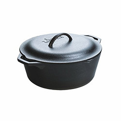 LODGE 洛极 Lodge 双手柄 铸铁荷兰锅 7qt