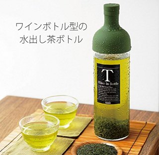 Hario 好璃奥 软胶密封 带过滤网 冷水壶 750ml FIB-75-R 红色