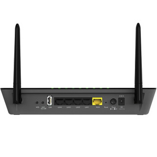 NETGEAR 美国网件 R6220 1200M WiFi 5 家用路由器 黑色