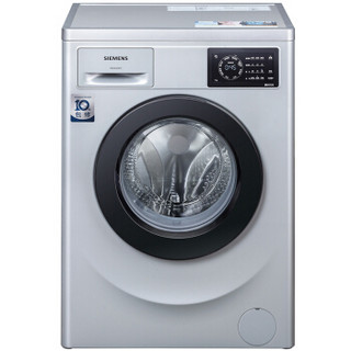 SIEMENS 西门子 IQ100系列 WM10L2687W 滚筒洗衣机 7kg 银色