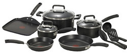 Tefal 特福 T-fal 特福 Signature 不粘厨具套装洗碗机可洗，12件