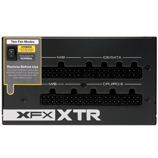 XFX 讯景 额定550W XTR550 电脑电源 