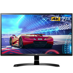 LG 27UD58-B 27英寸 4K IPS显示器（3840×2160、FreeSync） 