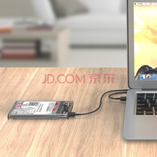 ORICO 奥睿科 2.5英寸 透明移动硬盘盒