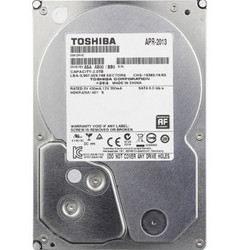 东芝(TOSHIBA) 3TB 5940转32M SATA3 监控级硬盘(DT01ABA300V)