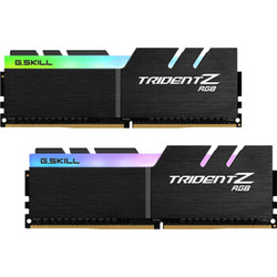 芝奇（G.SKILL）16GB(8G×2)套装 DDR4 3200频率 台式机内存条 幻光戟RGB灯条(C16)