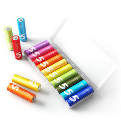 MI 小米 5号/7号电池 彩虹电池碱性 10粒