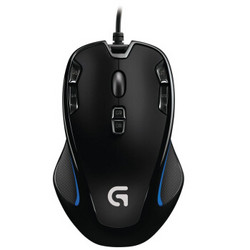 logitech 罗技 G300S 有线鼠标 黑色 2500DPI