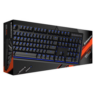 赛睿（SteelSeries）Apex M400 蓝色版 游戏机械键盘 