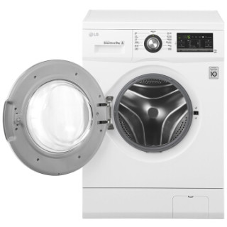 LG 乐金 Mega Touch系列 WD-VH455D1 滚筒洗衣机 奢华白