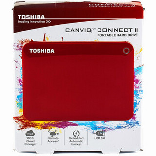  TOSHIBA 东芝 V8 CANVIO高端系列 2.5英寸 移动硬盘