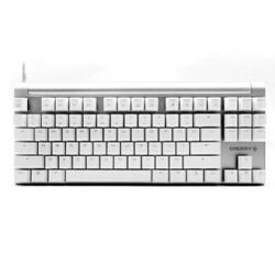 樱桃（CHERRY）MX Board 8.0 G80-3880HSAEU-0 背光游戏机械键盘 白色青轴 绝地求生 吃鸡键盘