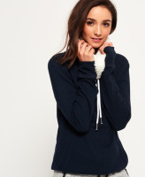 Superdry 极度干燥 Zinnia Sherpa Funnel Sweatshirt 女款高领卫衣