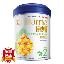 Wyeth 惠氏 启赋 较大婴幼儿配方奶粉 2段 900g *2件 +凑单品