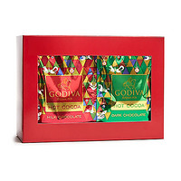 凑单品:GODIVA 歌帝梵 Hot Cocoa Variety 热可可礼盒 12袋 两种口味
