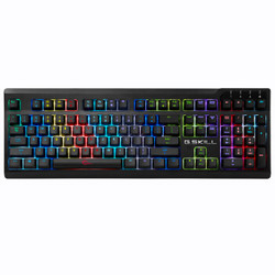芝奇 KM570 RGB幻彩专业版 108键机械键盘  红轴 茶轴