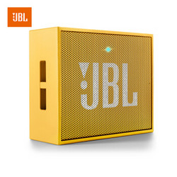 JBL GO 音乐金砖 蓝牙音箱 低音炮 户外便携音响  迷你小音箱 可免提通话 柠檬黄