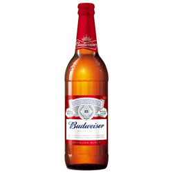 百威（Budweiser）啤酒600ml*12大瓶  整箱