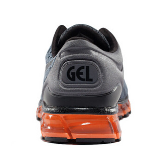 ASICS 亚瑟士 GEL-QUANTUM 360 男士跑鞋 T7E2N-9790 深灰色/黑色/橘色 43.5