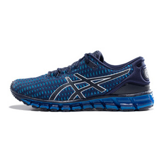 ASICS 亚瑟士 GEL-QUANTUM 360 男士跑鞋 T7E2N-5801 深蓝色/白色/蓝色 44