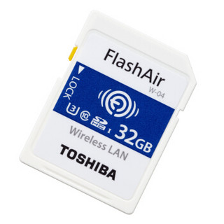 TOSHIBA 东芝 FlashAir4 32GB SD存储卡（WiFi）