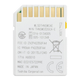 TOSHIBA 东芝 FlashAir4 32GB SD存储卡（WiFi）