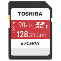 TOSHIBA 东芝 EXCERIA Class10 UHS-I U3极至瞬速存储卡  128G