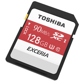 TOSHIBA 东芝 EXCERIA Class10 UHS-I U3极至瞬速存储卡  128G