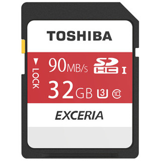 TOSHIBA 东芝 EXCERIA Class10 UHS-I U3极至瞬速存储卡  32G